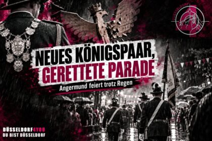 ☝️🫵👉 NEUES KÖNIGSPAAR, GERETTETE PARADE: ANGERMUND HAT GRUND ZUM FEIERN