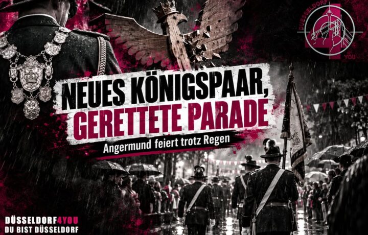 ☝️🫵👉 NEUES KÖNIGSPAAR, GERETTETE PARADE: ANGERMUND HAT GRUND ZUM FEIERN