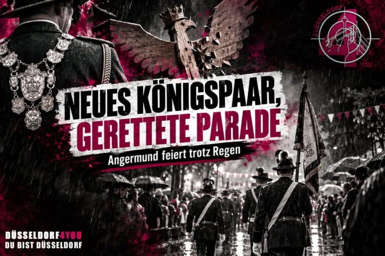 ☝️🫵👉 NEUES KÖNIGSPAAR, GERETTETE PARADE: ANGERMUND HAT GRUND ZUM FEIERN