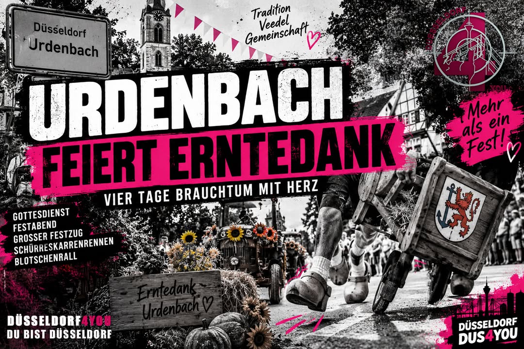 ☝️🫵👉 URDENBACH FEIERT ERNTEDANK – VIER TAGE BRAUCHTUM MIT HERZ