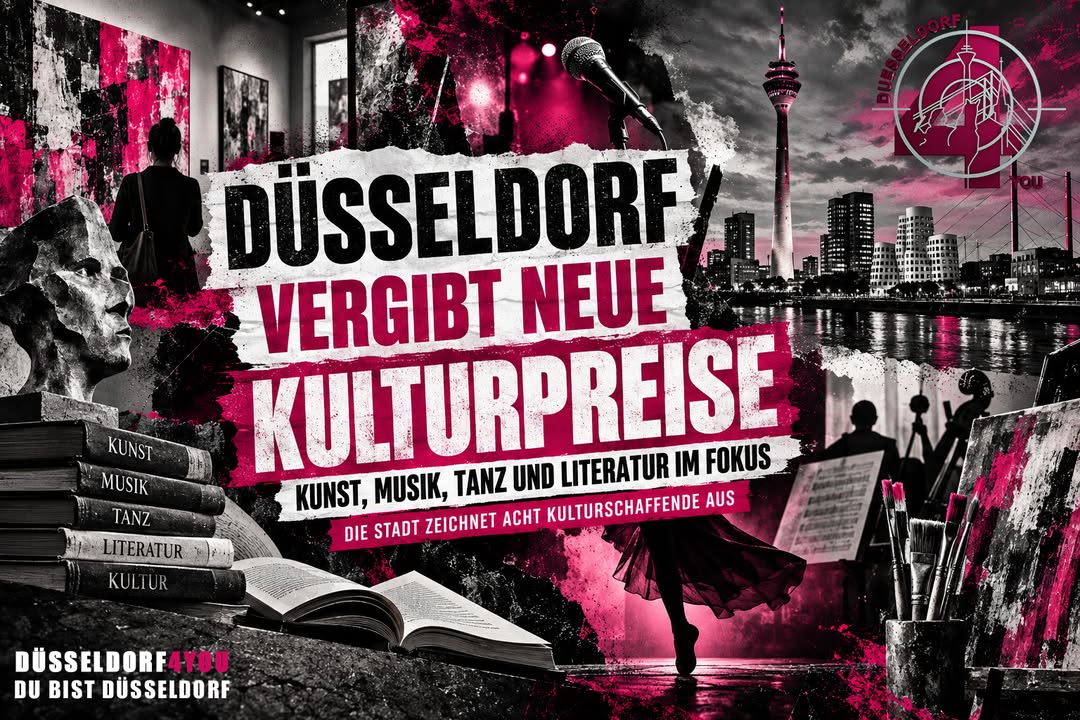 ☝️🫵👉 VON GARATH BIS KUNSTAKADEMIE: DÜSSELDORF VERGIBT SEINE NEUEN KULTURPREISE