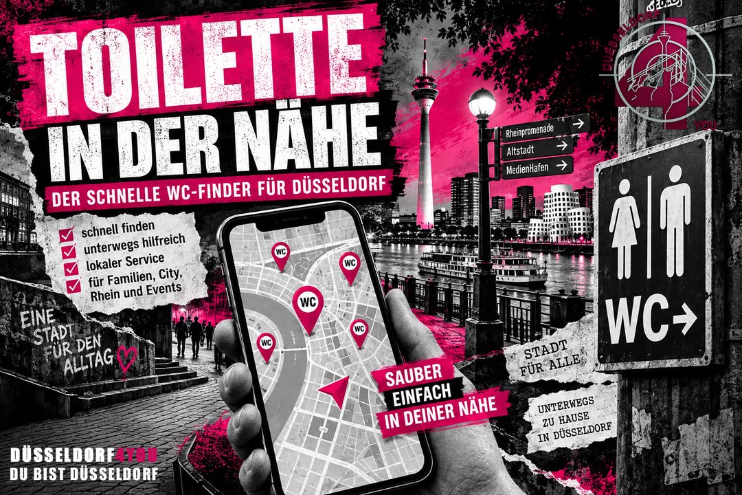 ☝️🫵👉 WENN ES SCHNELL GEHEN MUSS – UNSER DUS4YOU-SERVICE „TOILETTE IN DER…