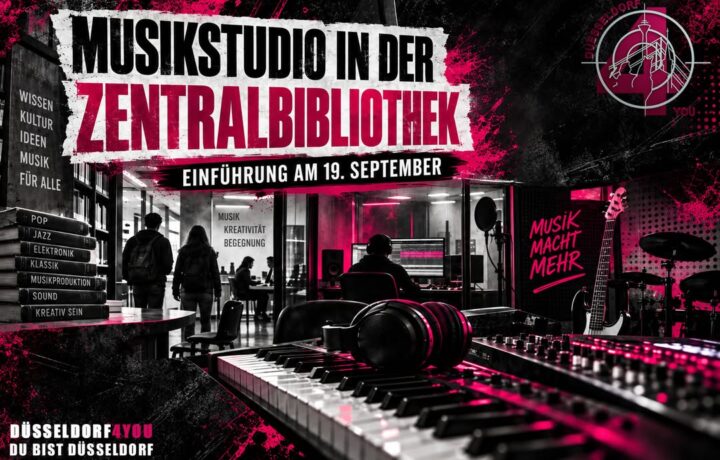 ☝️🫵👉 ZENTRALBIBLIOTHEK: SO KOMMT IHR INS MUSIKSTUDIO
