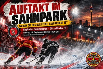 🏒🔴🟡 AUFTAKT IM SAHNPARK: WARUM DIE DEG NUR LEICHT FAVORISIERT IST
