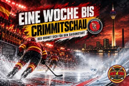 🏒🔴🟡 EINE WOCHE BIS CRIMMITSCHAU – DIE DEG ORDNET SICH FÜR DEN…