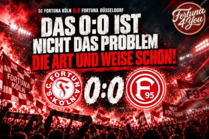 🔴⚪ DAS 0:0 IST NICHT DAS PROBLEM – DIE ART UND WEISE…