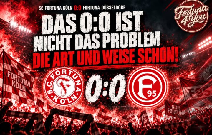 🔴⚪ DAS 0:0 IST NICHT DAS PROBLEM – DIE ART UND WEISE…