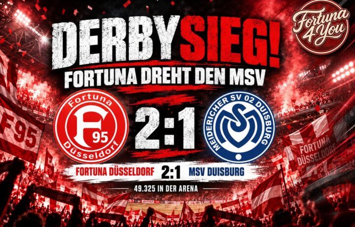 🔴⚪ DERBYSIEG IM HEXENKESSEL – FORTUNA DREHT DEN MSV, ABER NOCH IST…