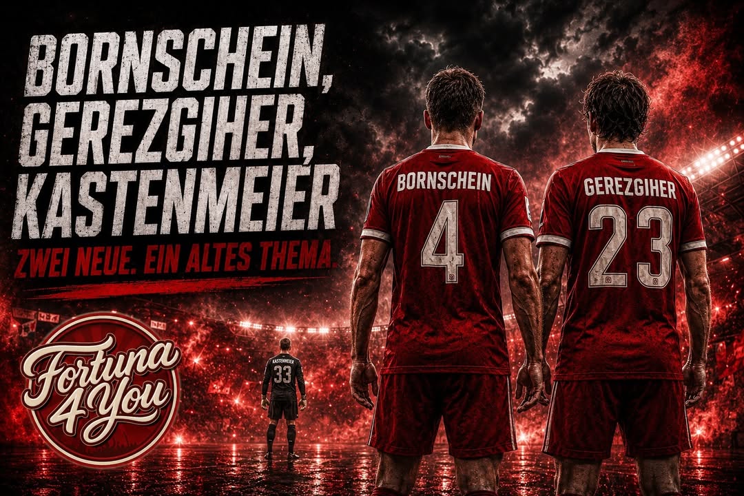 🔴⚪ LUKAS BORNSCHEIN, FILIMON GEREZGIHER UND FLORIAN KASTENMEIER