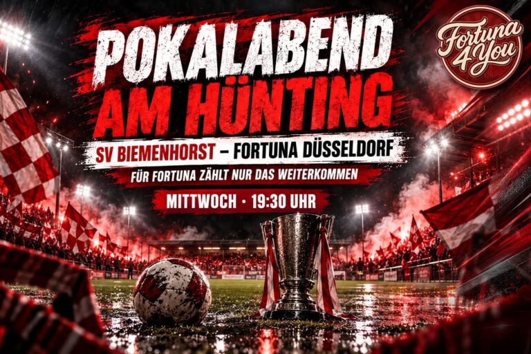 🔴⚪ POKALABEND AM HÜNTING: FÜR BIEMENHORST DAS SPIEL DES JAHRHUNDERTS – FÜR…