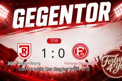 Gegentor. Neuer Spielstand: 1:0.