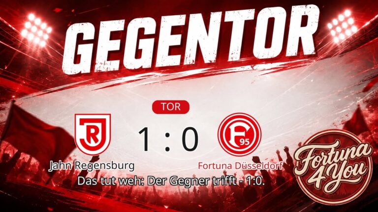 Gegentor. Neuer Spielstand: 1:0.