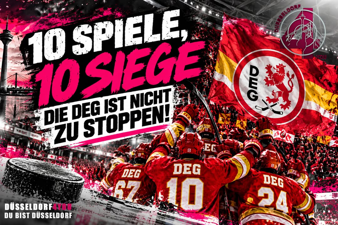 ☝️🫵👉 10 SPIELE, 10 SIEGE – DIE DEG IST NICHT ZU STOPPEN!
