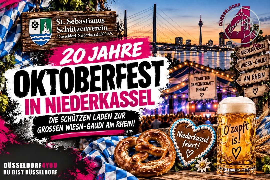 ☝️🫵👉 20 JAHRE OKTOBERFEST IN NIEDERKASSEL – DIE SCHÜTZEN LADEN ZUR GROSSEN…