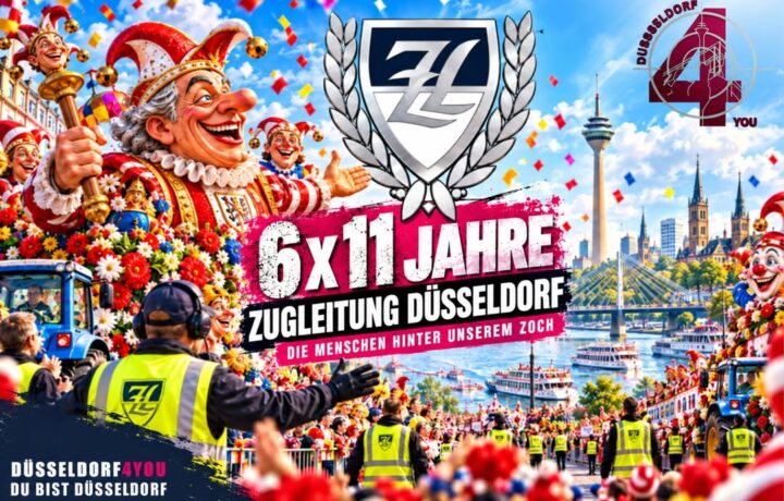 ☝️🫵👉 2027 WIRD ES JECK: 6 × 11 JAHRE ZUGLEITUNG DÜSSELDORF –…