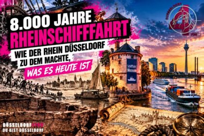 ☝️🫵👉 8.000 JAHRE RHEINSCHIFFFAHRT – WIE DER RHEIN DÜSSELDORF ZU DEM MACHTE,…