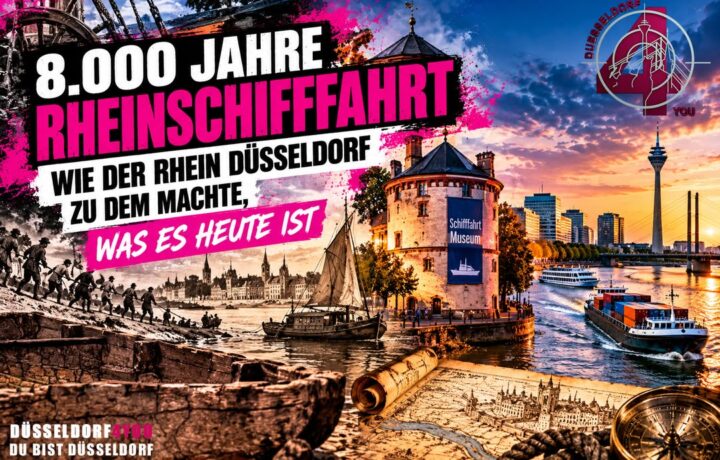 ☝️🫵👉 8.000 JAHRE RHEINSCHIFFFAHRT – WIE DER RHEIN DÜSSELDORF ZU DEM MACHTE,…