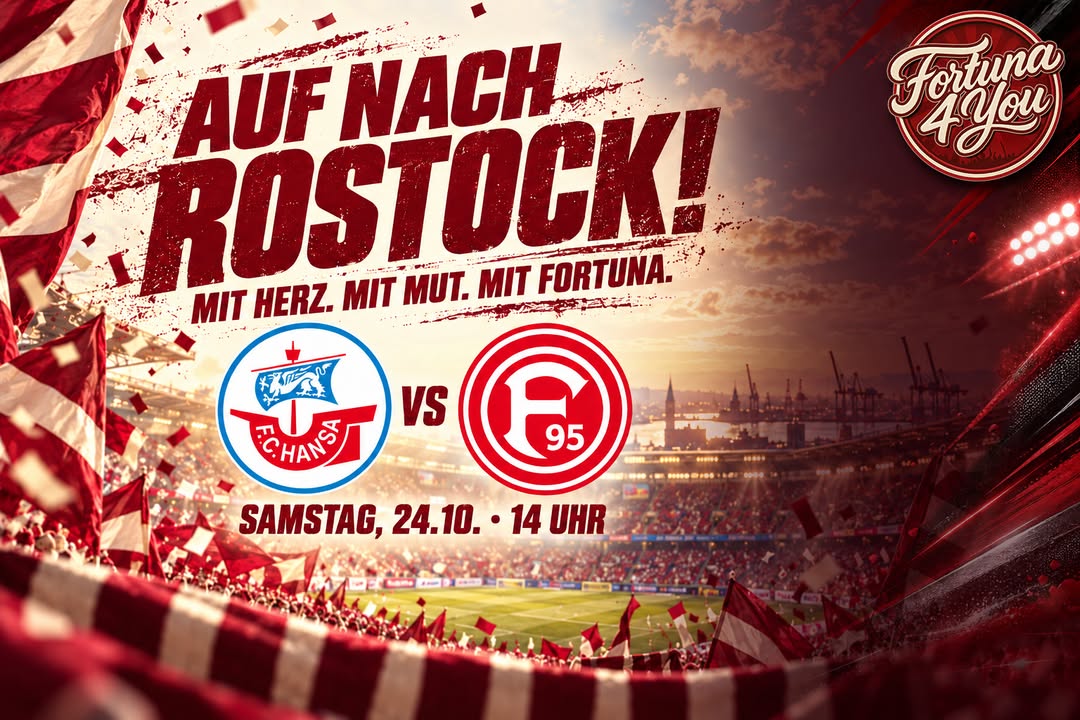 ☝️🫵👉 AUF NACH ROSTOCK – JETZT SOLL AUS AUFBRUCH EIN AUSWÄRTSSIEG WERDEN!