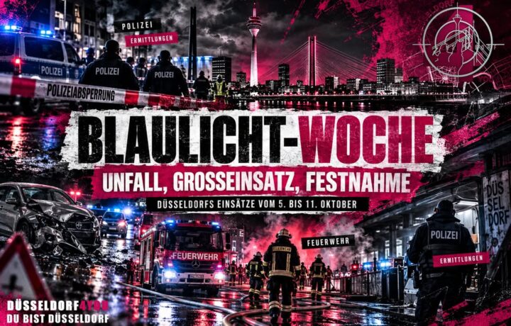 ☝️🫵👉 BLAULICHT-WOCHE: GROSSEINSATZ IN BENRATH UND SCHWERER UNFALL IN WERSTEN