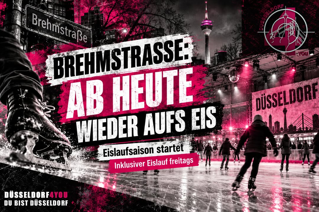 ☝️🫵👉 BREHMSTRASSE: AB HEUTE WIEDER AUFS EIS