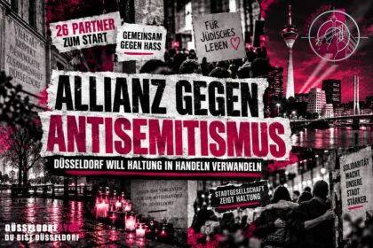 ☝️🫵👉 DÜSSELDORF GRÜNDET ALLIANZ GEGEN ANTISEMITISMUS: AUS HALTUNG SOLL KONKRETES HANDELN WERDEN