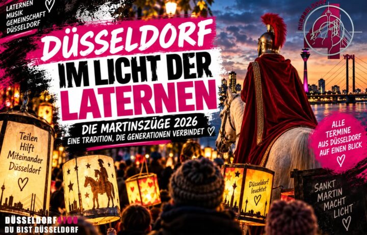 ☝️🫵👉 DÜSSELDORF IM LICHT DER LATERNEN – DIE MARTINSZÜGE 2026 UND EINE…