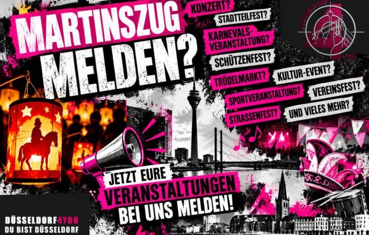 ☝️🫵👉 DÜSSELDORF, WAS IST LOS BEI EUCH? MELDET UNS EURE VERANSTALTUNGEN!
