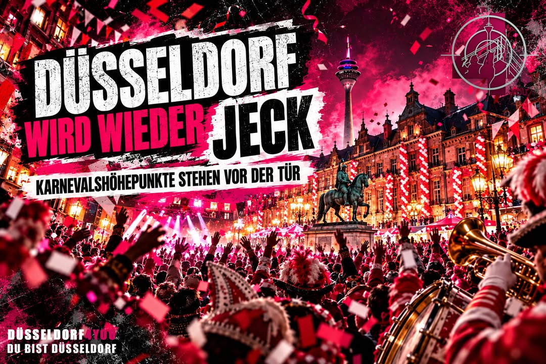 ☝️🫵👉 DÜSSELDORF WIRD WIEDER JECK – DIE ERSTEN KARNEVALSHÖHEPUNKTE STEHEN VOR DER…