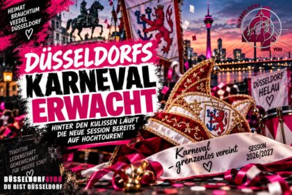 ☝️🫵👉 DÜSSELDORFS KARNEVAL ERWACHT – HINTER DEN KULISSEN LÄUFT DIE NEUE SESSION…