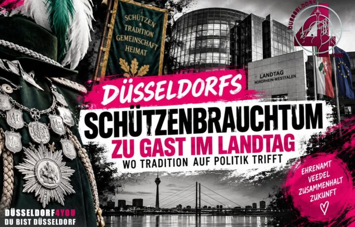 ☝️🫵👉 DÜSSELDORFS SCHÜTZENBRAUCHTUM ZU GAST IM LANDTAG – WO TRADITION AUF POLITIK…