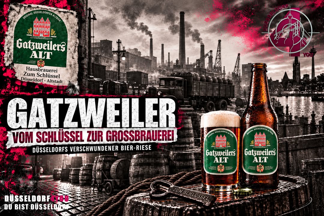 ☝️🫵👉 GATZWEILER: ALS AUS EINER ALTBIERFAMILIE EINE DER GRÖSSTEN BRAUEREIEN DÜSSELDORFS WURDE