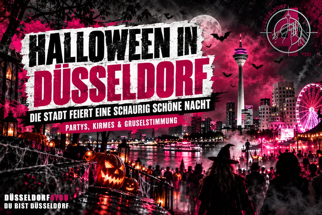 ☝️🫵👉 HALLOWEEN IN DÜSSELDORF – DIE STADT FEIERT EINE SCHAURIG SCHÖNE NACHT