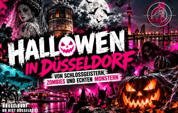 ☝️🫵👉 HALLOWEEN IN DÜSSELDORF – VON SCHLOSSGEISTERN, ZOMBIES UND ECHTEN MONSTERN