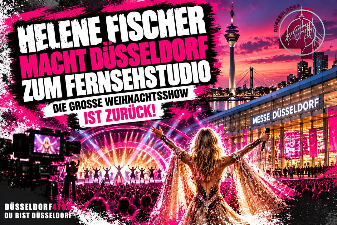 ☝️🫵👉 HELENE FISCHER MACHT DÜSSELDORF ZUM FERNSEHSTUDIO – DIE GROSSE WEIHNACHTSSHOW IST…