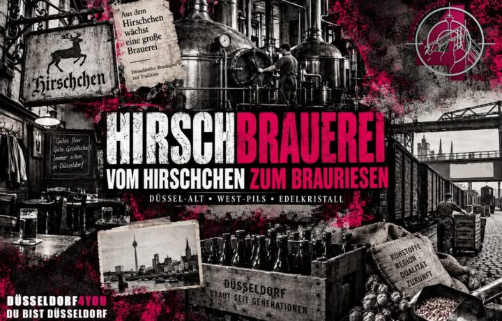 ☝️🫵👉 HIRSCHBRAUEREI: VOM KLEINEN HIRSCHCHEN ZUM DÜSSELDORFER BRAURIESEN