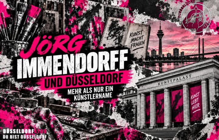 ☝️🫵👉 JÖRG IMMENDORFF UND DÜSSELDORF: MEHR ALS NUR EIN KÜNSTLERNAME