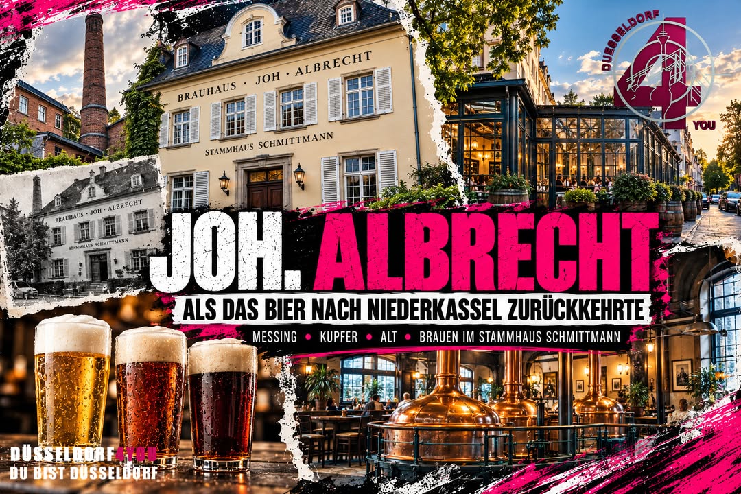 ☝️🫵👉 JOH. ALBRECHT: ALS DAS BIER NACH NIEDERKASSEL ZURÜCKKEHRTE
