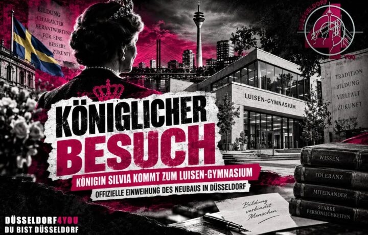 ☝️🫵👉 KÖNIGLICHER BESUCH IN DÜSSELDORF: KÖNIGIN SILVIA KEHRT AN IHRE ALTE SCHULE…