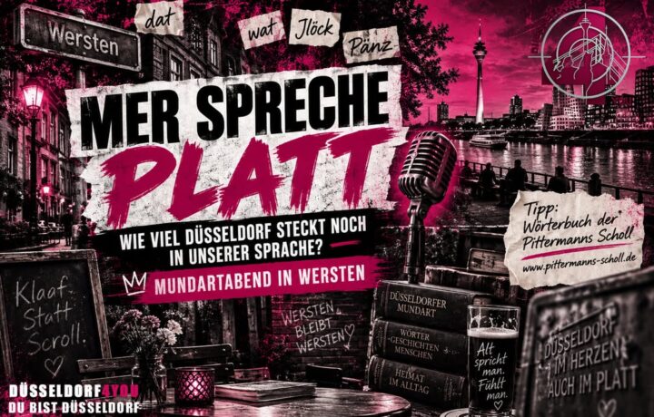 ☝️🫵👉 MER SPRECHE PLATT: WIE VIEL DÜSSELDORF STECKT NOCH IN UNSERER SPRACHE?