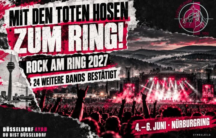 ☝️🫵👉 MIT DEN TOTEN HOSEN ZUM RING! 🎸