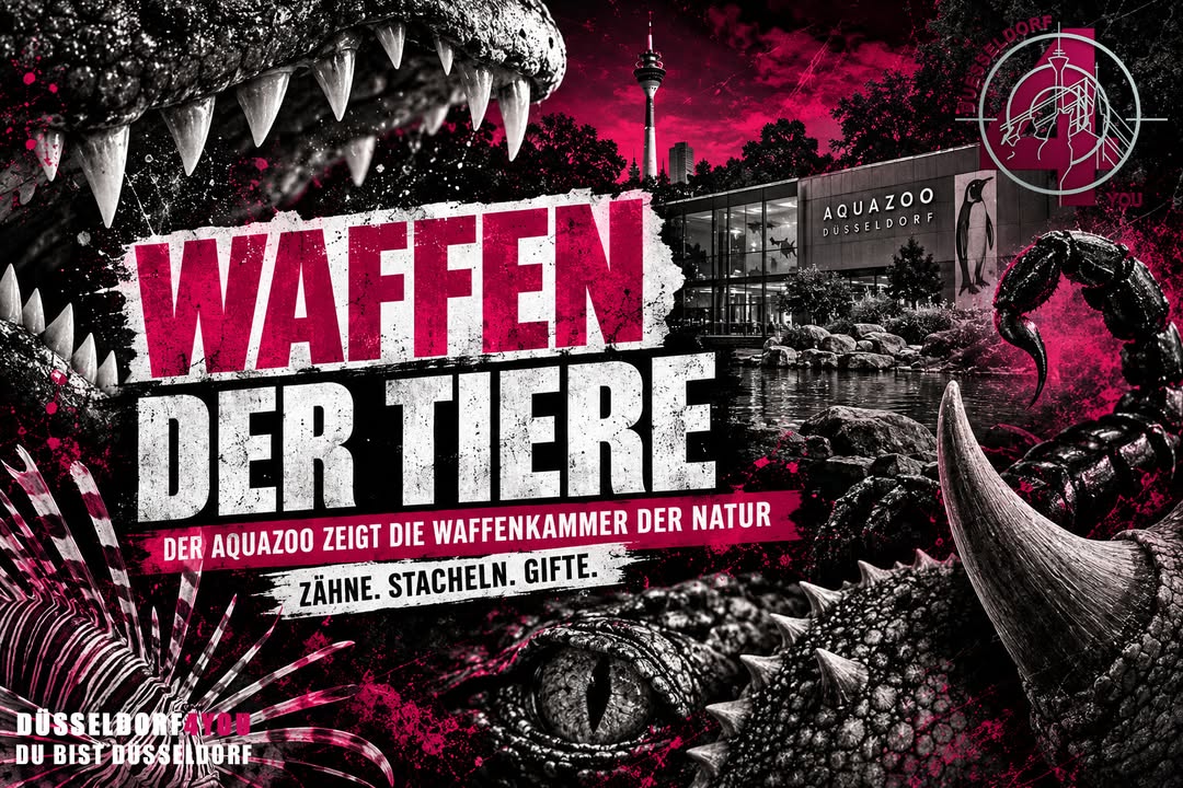 ☝️🫵👉 MIT ZÄHNEN, STACHELN UND GIFTEN: DER AQUAZOO ZEIGT DIE WAFFEN DER…