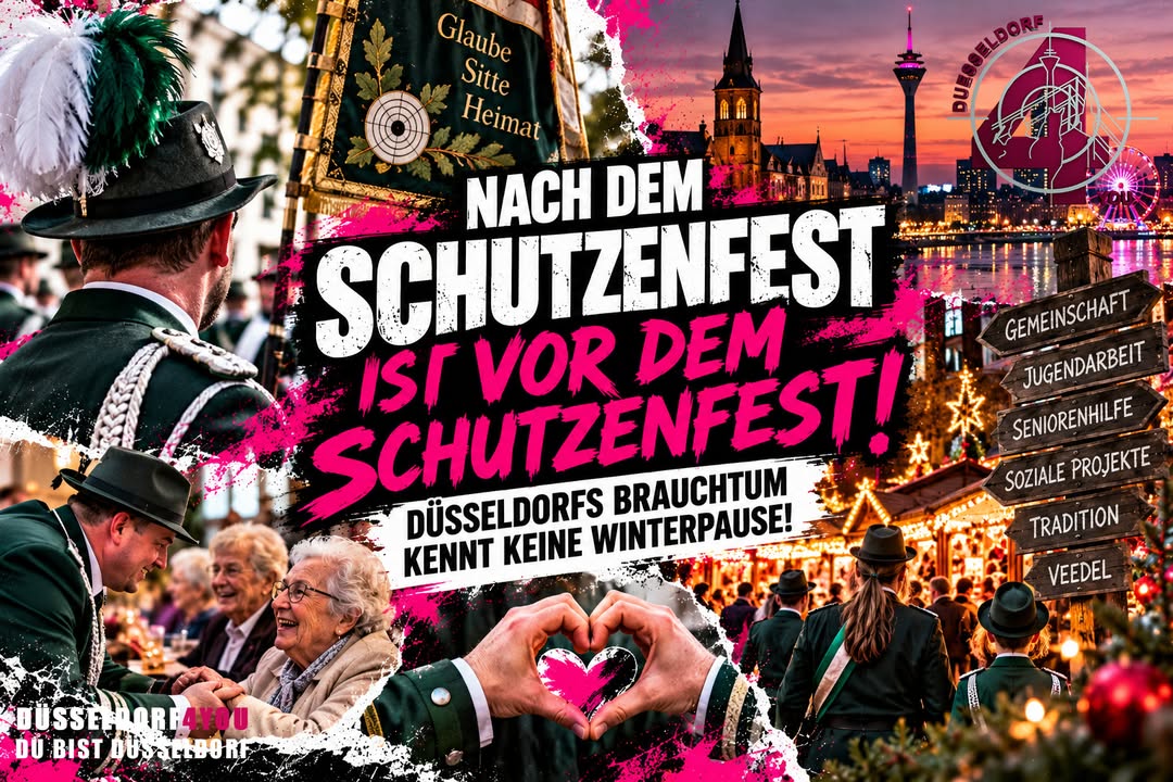 ☝️🫵👉 NACH DEM SCHÜTZENFEST IST VOR DEM SCHÜTZENFEST – DÜSSELDORFS BRAUCHTUM KENNT…