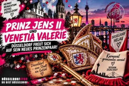 ☝️🫵👉 PRINZ JENS II. UND VENETIA VALERIE – DÜSSELDORF FREUT SICH AUF…