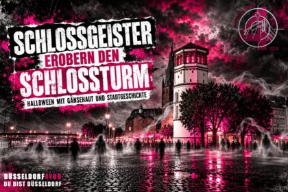 ☝️🫵👉 SCHLOSSGEISTER EROBERN DEN DÜSSELDORFER SCHLOSSTURM – HALLOWEEN MIT GÄNSEHAUT UND STADTGESCHICHTE!