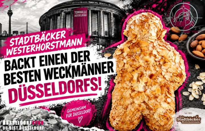 ☝️🫵👉 STADTBÄCKER WESTERHORSTMANN BACKT EINEN DER BESTEN WECKMÄNNER DÜSSELDORFS!