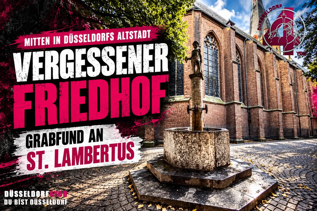 ☝️🫵👉 UNTER DÜSSELDORFS ALTSTADT LIEGT EIN VERGESSENER FRIEDHOF – WAS ARCHÄOLOGEN AN…