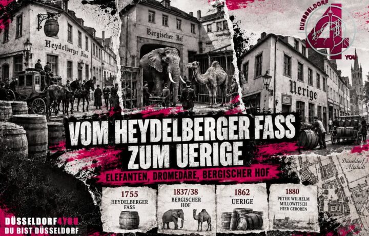 ☝️🫵👉 VOM HEYDELBERGER FASS ZUM UERIGE – ELEFANTEN, POSTKUTSCHEN UND EIN MILLOWITSCH