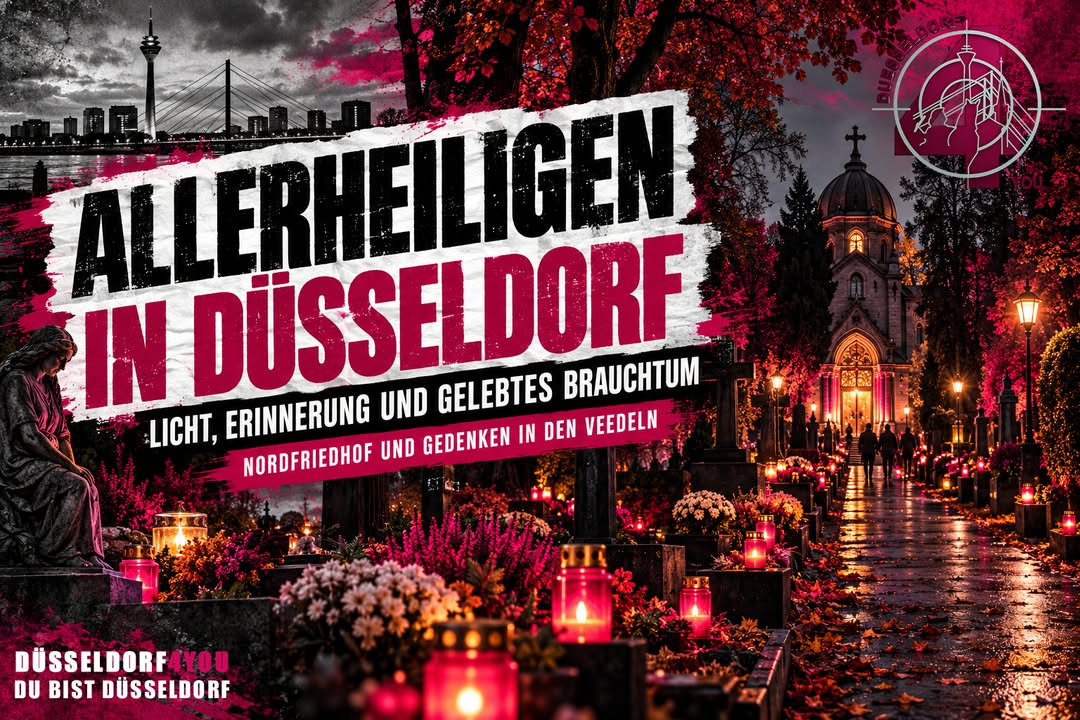 ☝️🫵👉 WENN DÜSSELDORF SEINER VERSTORBENEN GEDENKT – ALLERHEILIGEN ZWISCHEN LICHT, ERINNERUNG UND…