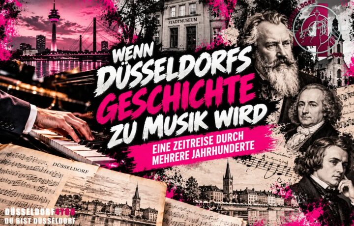 ☝️🫵👉 WENN DÜSSELDORFS GESCHICHTE ZU MUSIK WIRD – EINE ZEITREISE DURCH MEHRERE…