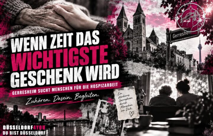 ☝️🫵👉 WENN ZEIT DAS WICHTIGSTE GESCHENK WIRD: GERRESHEIM SUCHT MENSCHEN FÜR DIE…